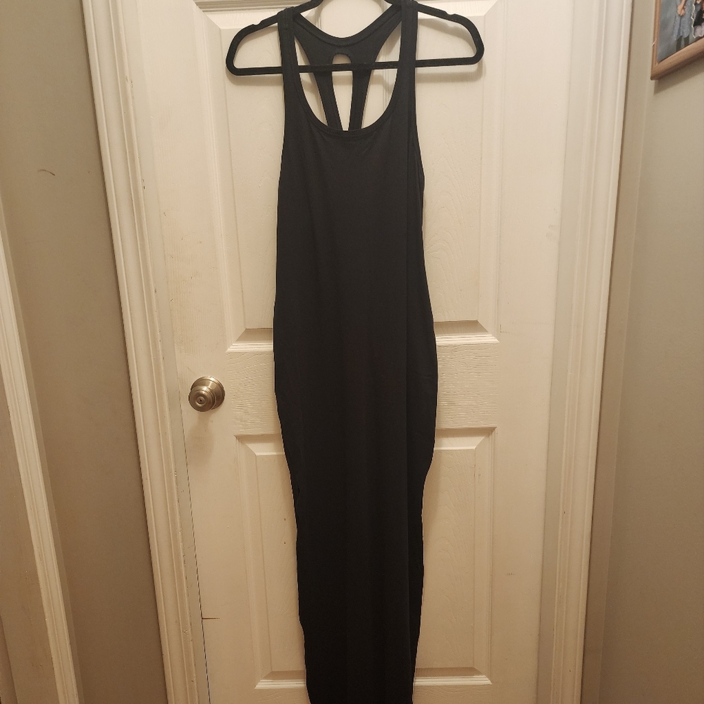 Lululemon maxi dress with racer back